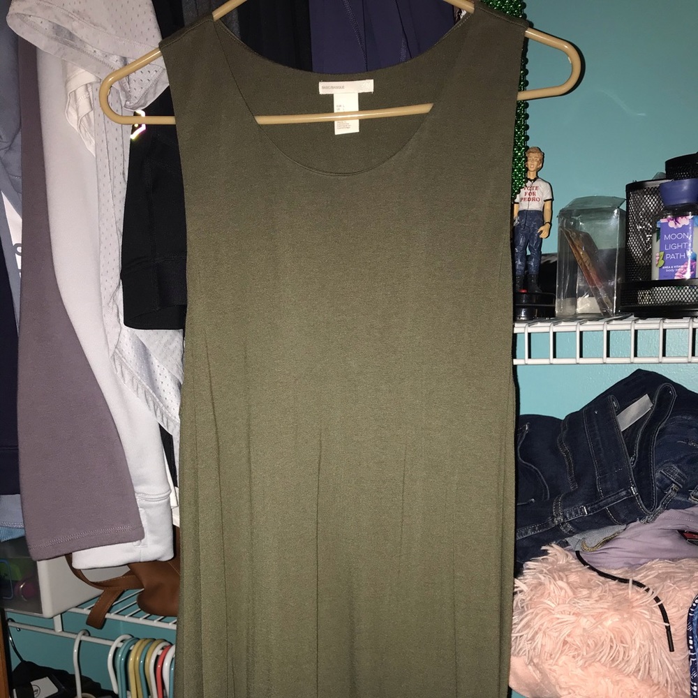 Shift tank dress with POCKETS
